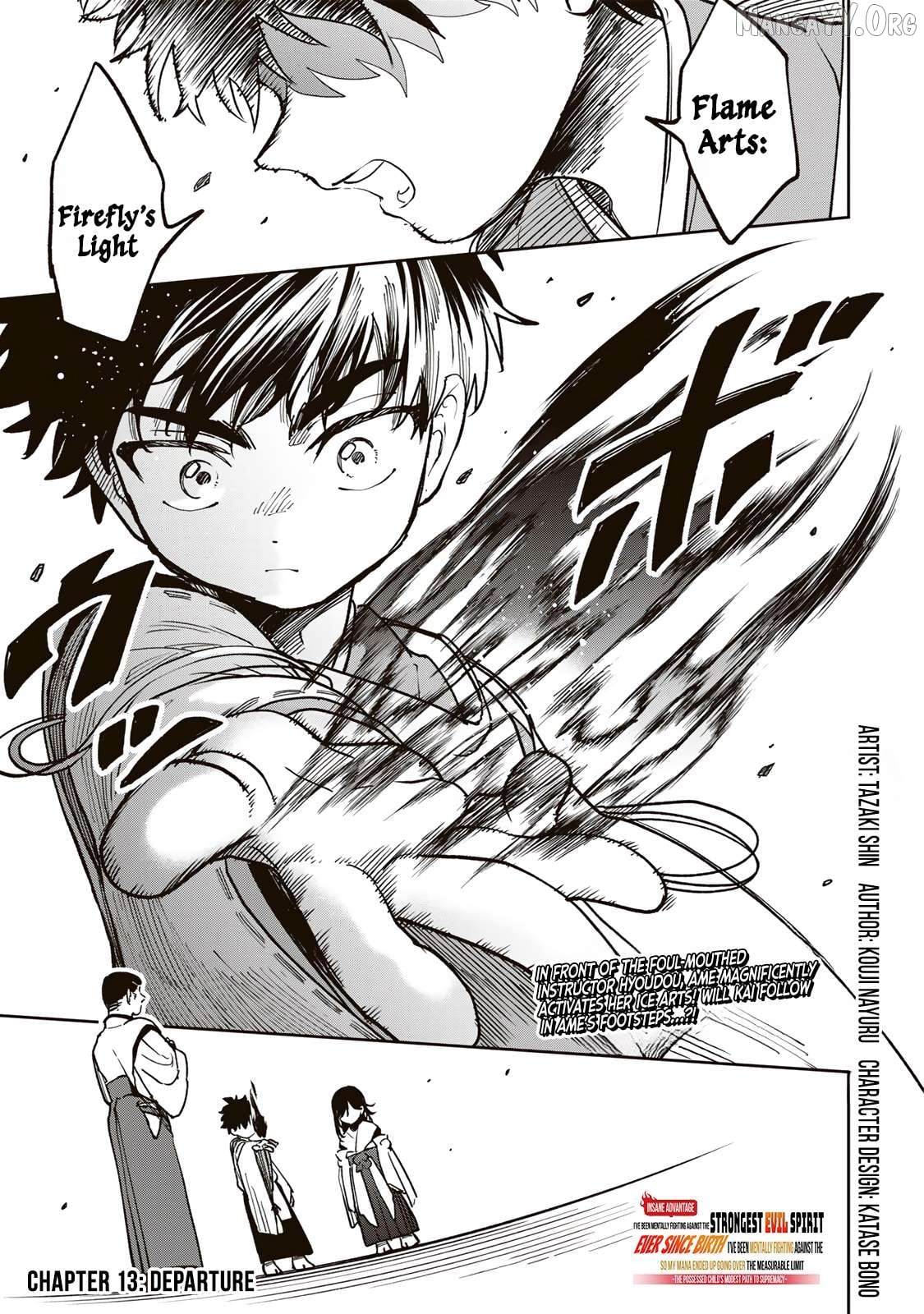 I’ve Been Mentally Fighting Against The Strongest Evil Spirit Ever Since Birth (Insane Advantage), So My Magic Power Ended Up Going Over The Measurable Limit ~The Possessed Child’s Modest Path to Supremacy~ Chapter 13 - page 2