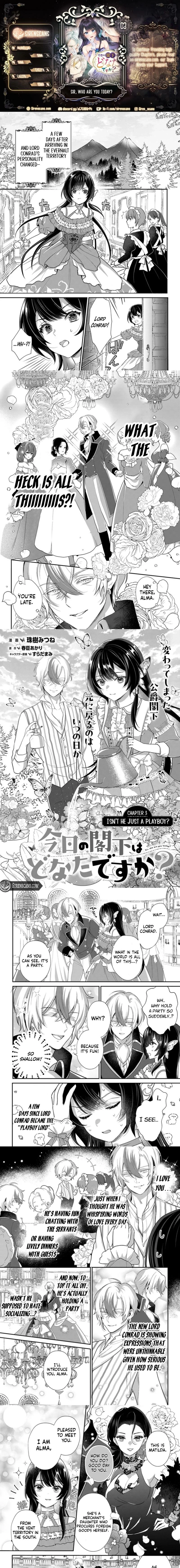 Kyou no Kakka wa Donata desu ka? Chapter 3 - page 1