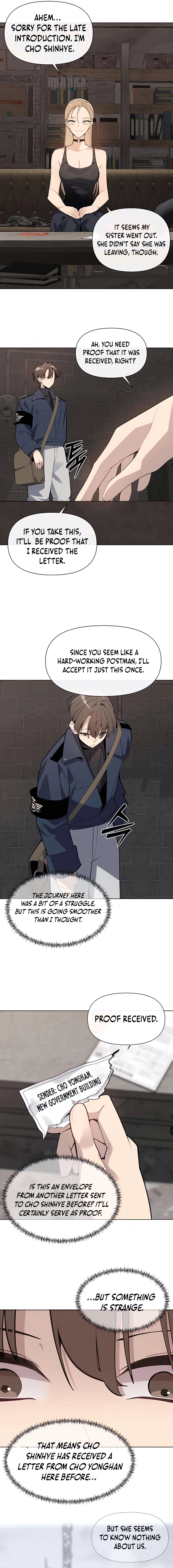 The Postman of the Apocalypse Chapter 11 - page 14