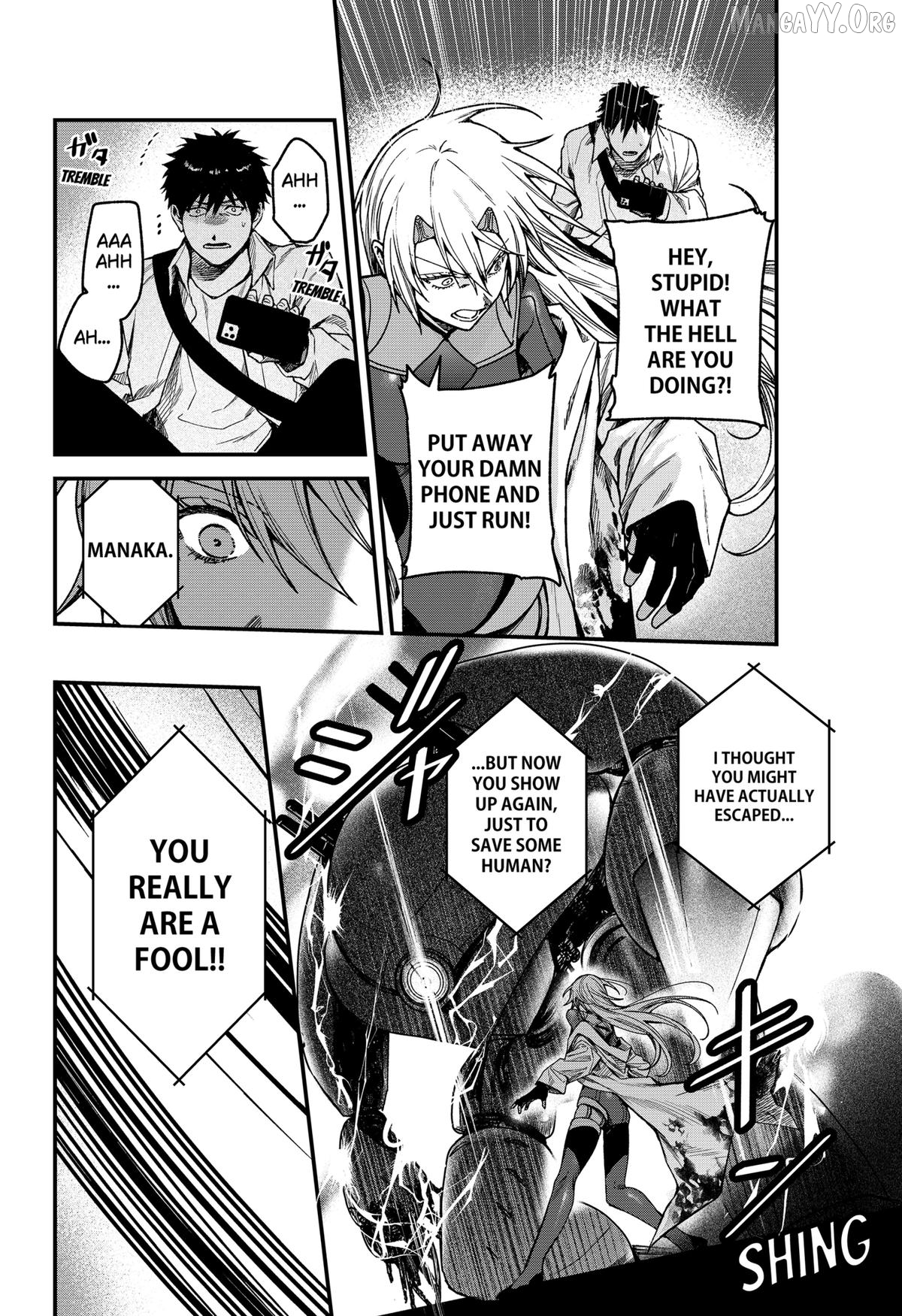 Manaka the Human and the Slaughter Robot Chapter 7 - page 20