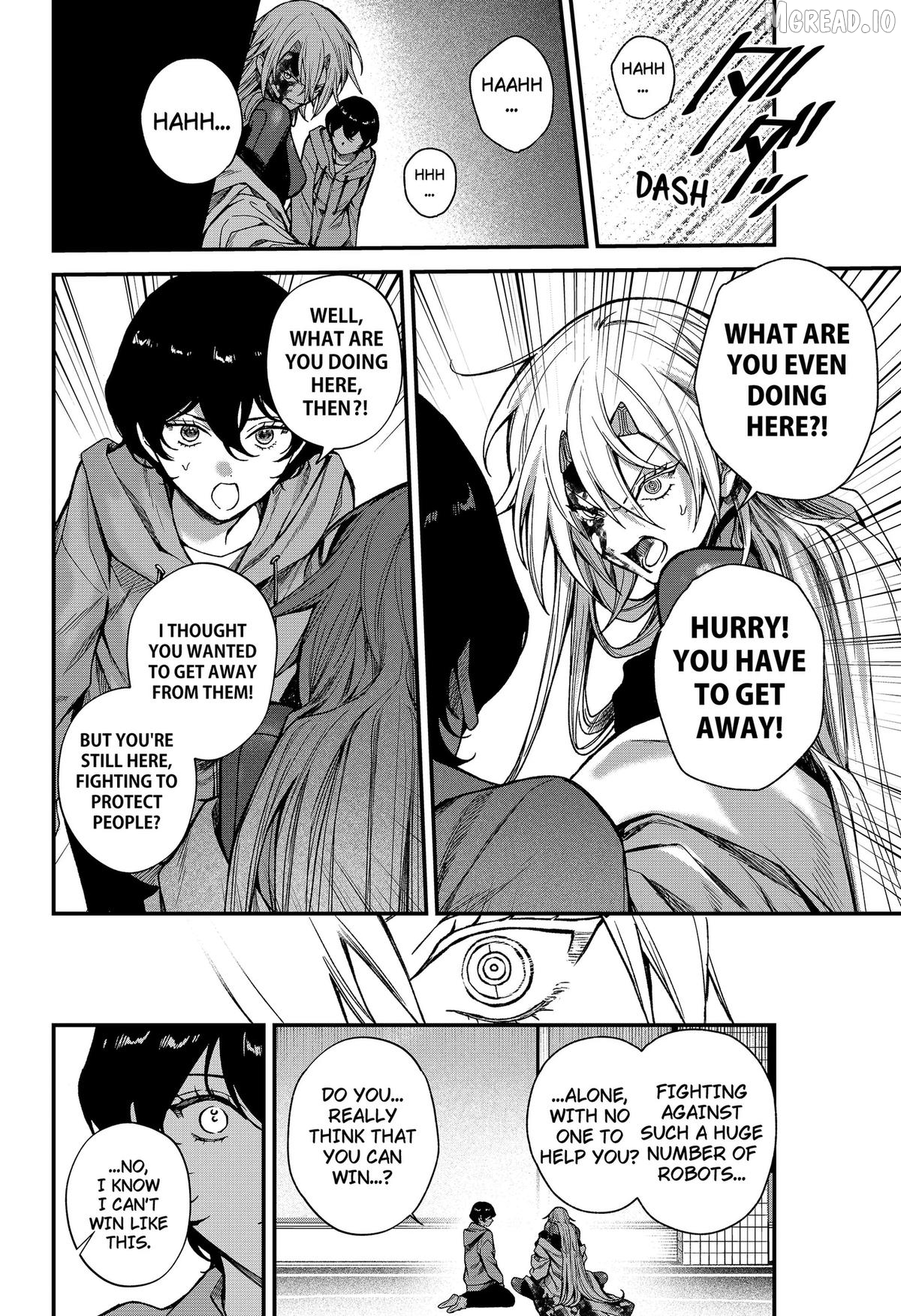 Manaka the Human and the Slaughter Robot Chapter 8 - page 4