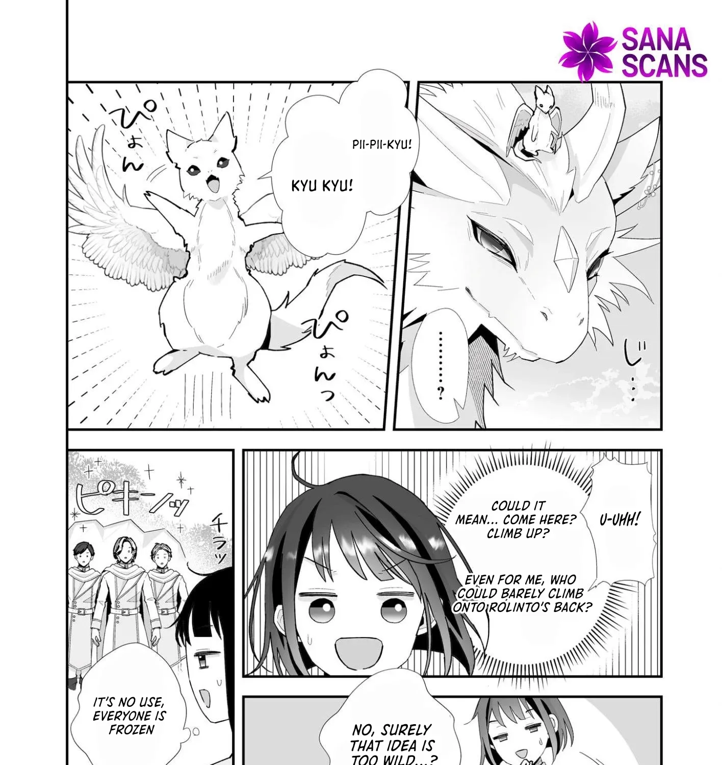 Otsukare Arasa Wa Isekai Demo Fumofu Doragon To Kishi No Sewa Oshiteimasu Chapter 7 - page 35
