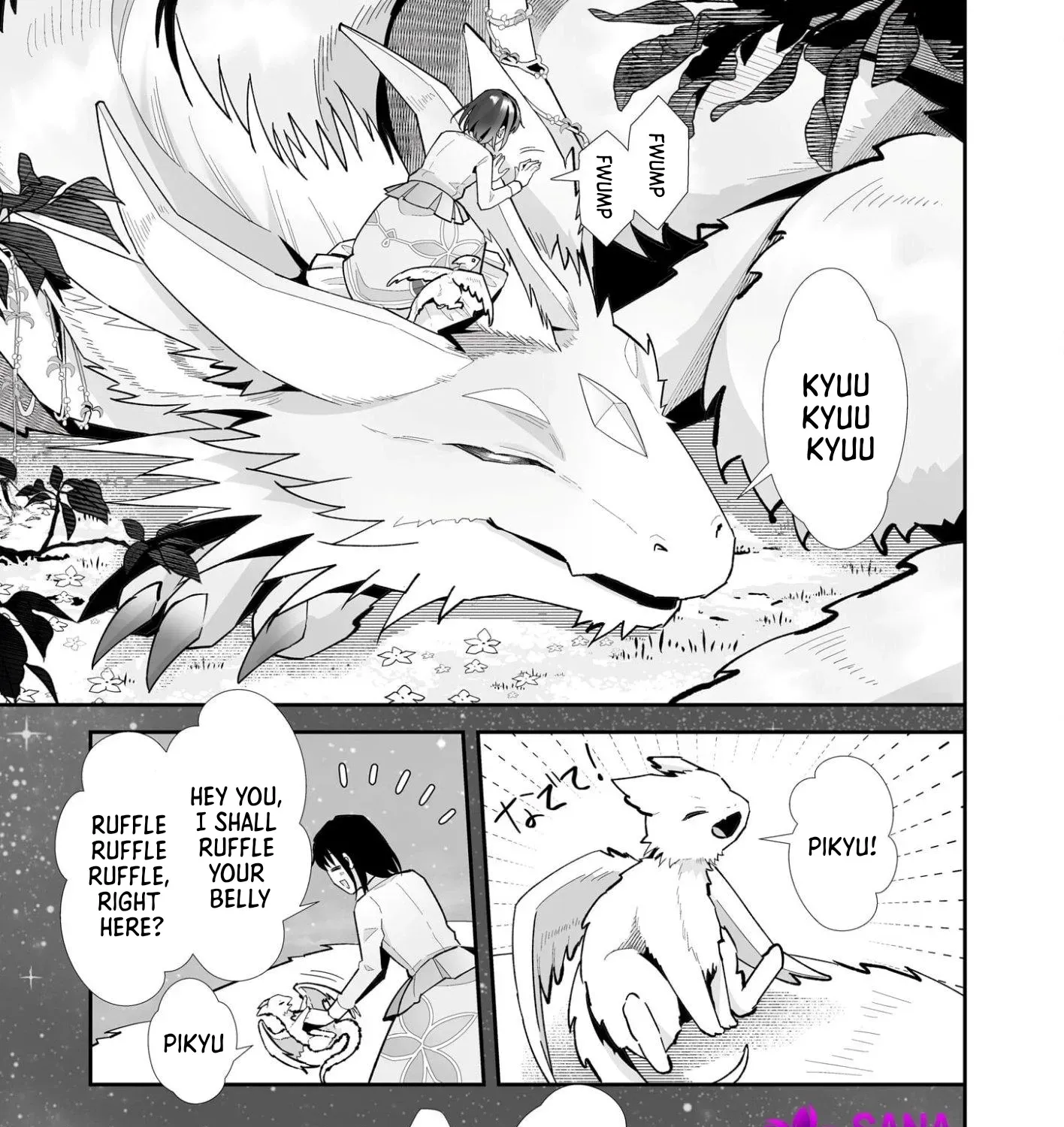 Otsukare Arasa Wa Isekai Demo Fumofu Doragon To Kishi No Sewa Oshiteimasu Chapter 7 - page 45