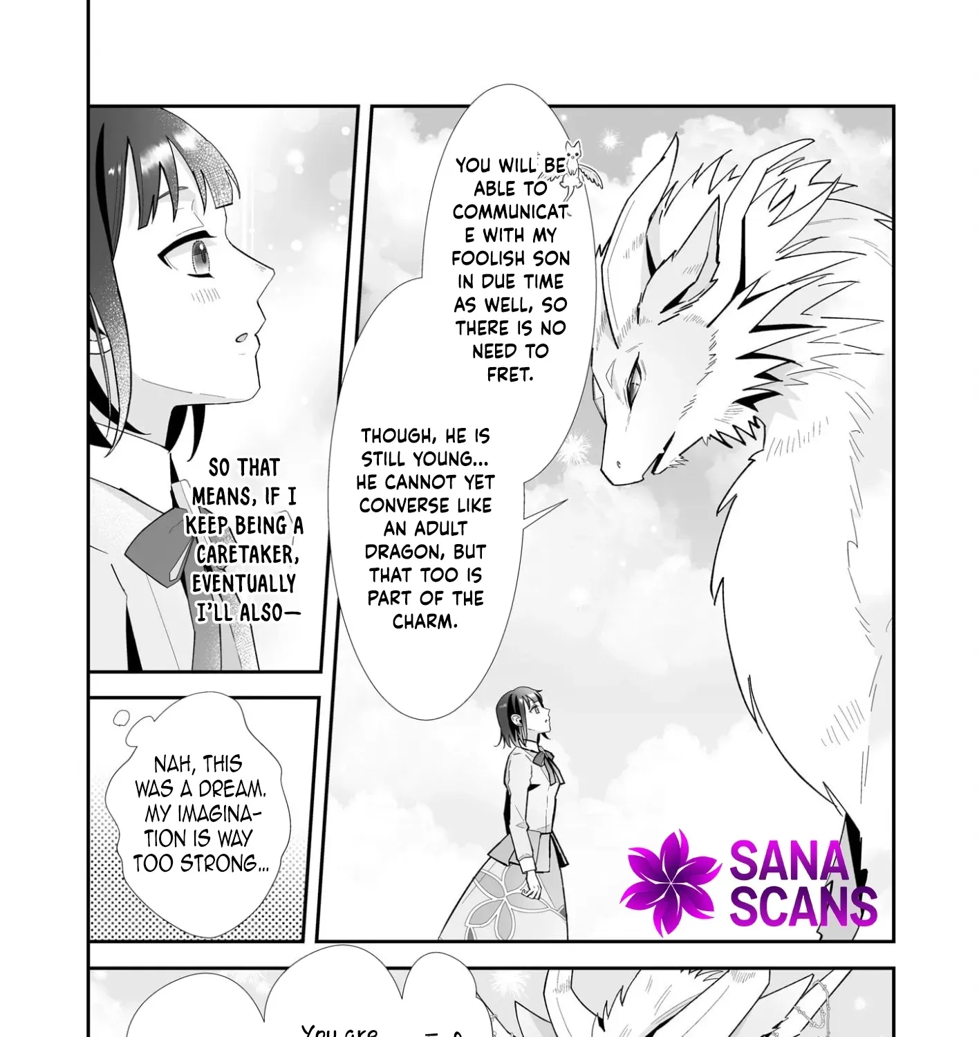 Otsukare Arasa Wa Isekai Demo Fumofu Doragon To Kishi No Sewa Oshiteimasu Chapter 8 - page 7