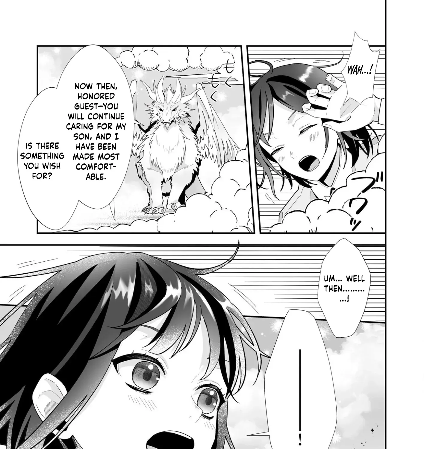 Otsukare Arasa Wa Isekai Demo Fumofu Doragon To Kishi No Sewa Oshiteimasu Chapter 8 - page 9