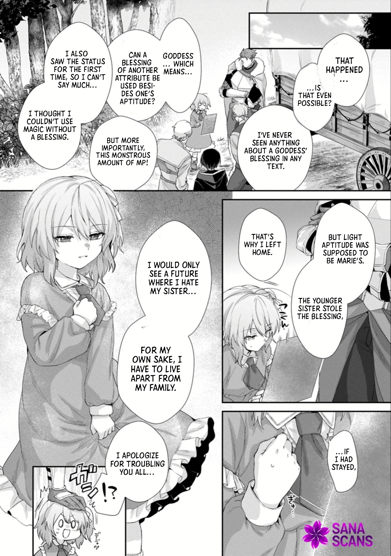 My Twin Stole the Saint's Blessing, So I'm Setting Out to Find a Kind Family. Chapter 2 - page 18