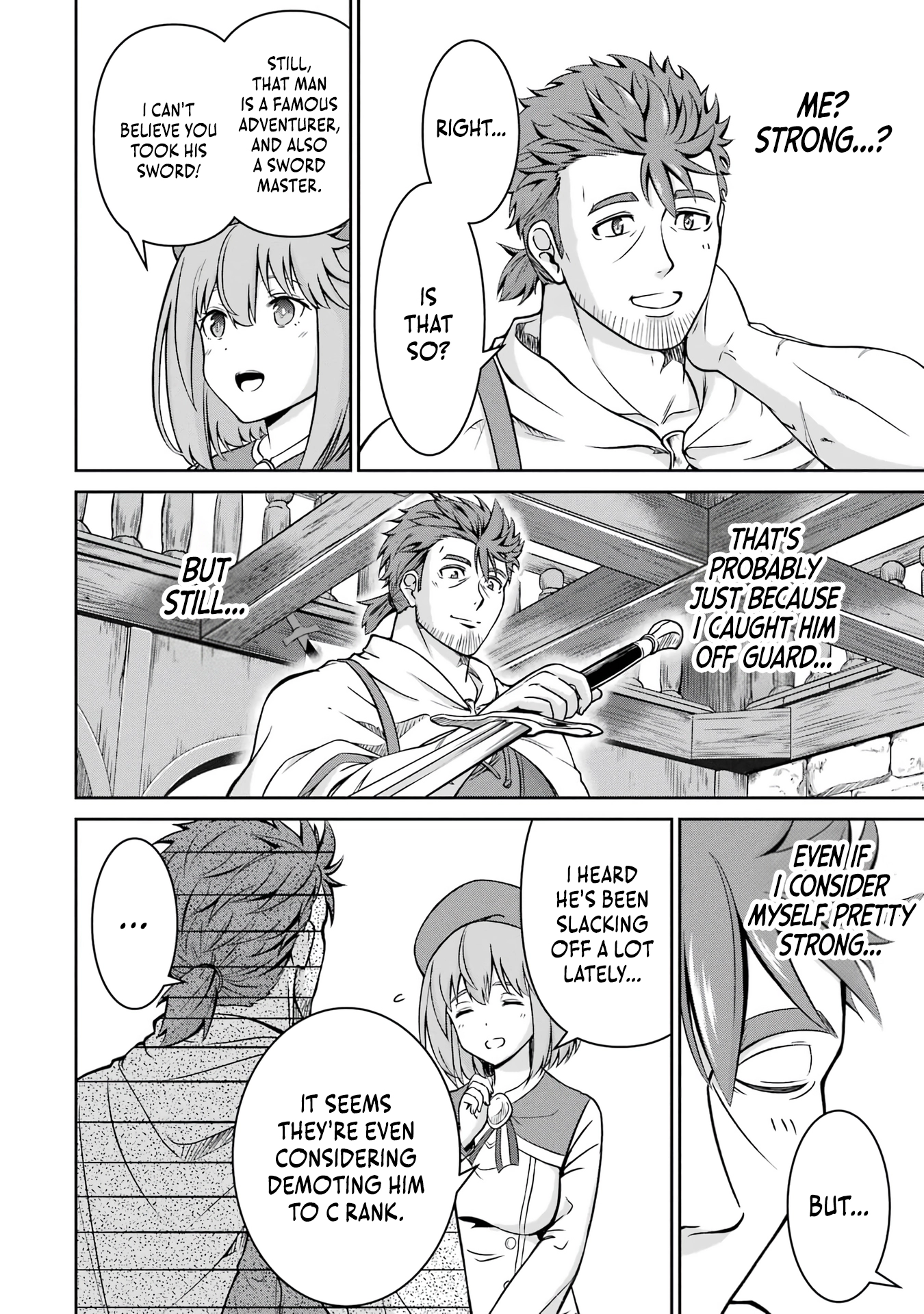 Ossan Boukensha no Okureta Eiyuu-tan - Kansha no Suburi o 1 nichi 1 man Kaishite itara, Kensei ga Deshi-iri Shigan ni Yatte Kita Chapter 2 - page 18