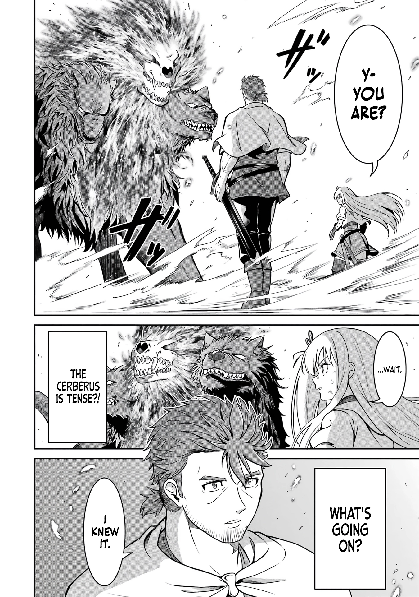 Ossan Boukensha no Okureta Eiyuu-tan - Kansha no Suburi o 1 nichi 1 man Kaishite itara, Kensei ga Deshi-iri Shigan ni Yatte Kita Chapter 2 - page 47