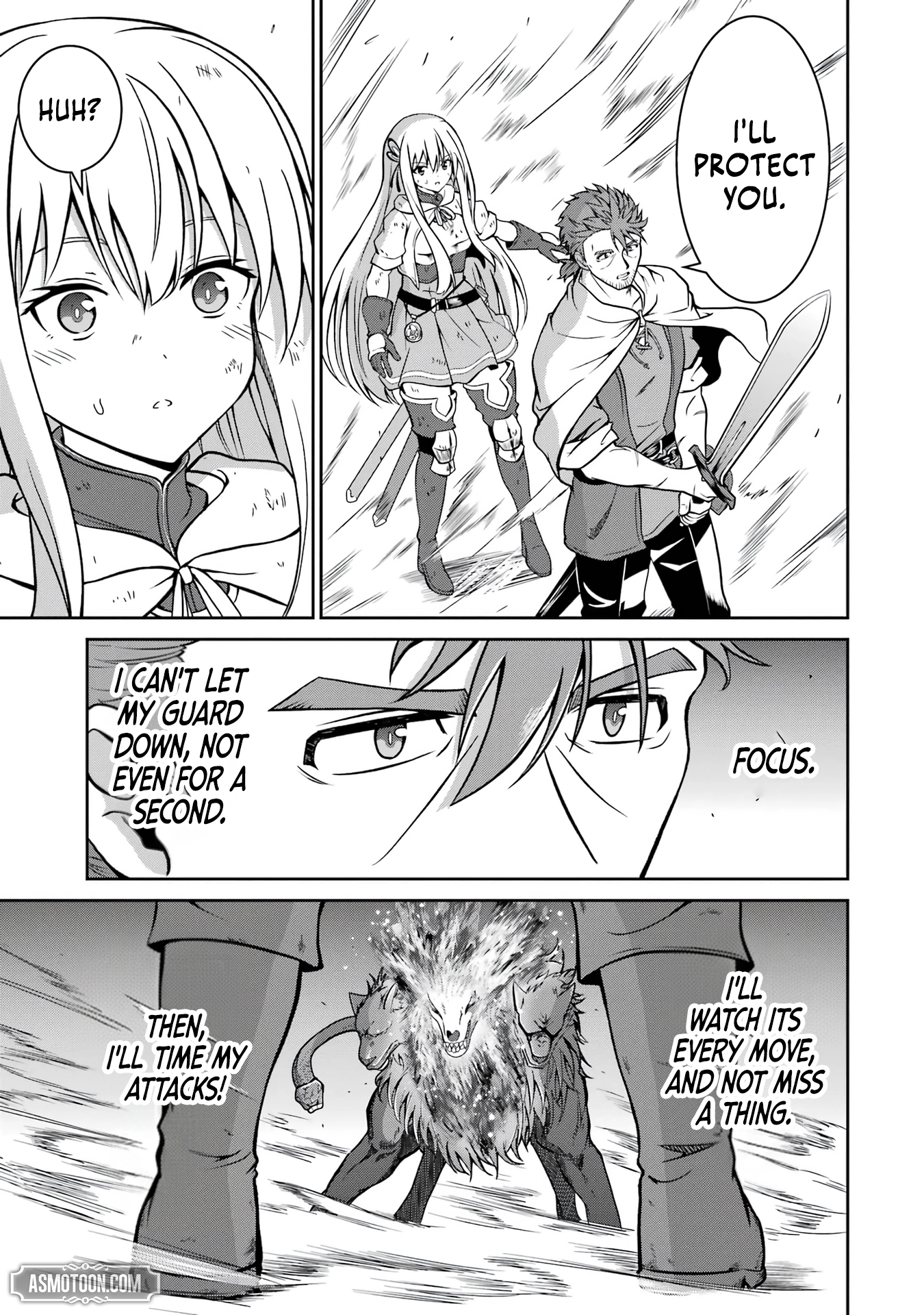 Ossan Boukensha no Okureta Eiyuu-tan - Kansha no Suburi o 1 nichi 1 man Kaishite itara, Kensei ga Deshi-iri Shigan ni Yatte Kita Chapter 2 - page 52