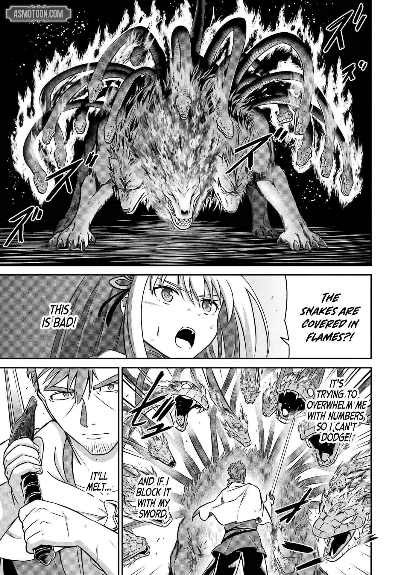 Ossan Boukensha no Okureta Eiyuu-tan - Kansha no Suburi o 1 nichi 1 man Kaishite itara, Kensei ga Deshi-iri Shigan ni Yatte Kita Chapter 2 - page 56