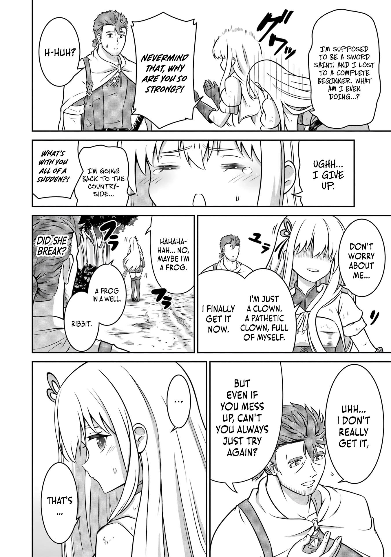 Ossan Boukensha no Okureta Eiyuu-tan - Kansha no Suburi o 1 nichi 1 man Kaishite itara, Kensei ga Deshi-iri Shigan ni Yatte Kita Chapter 2 - page 70