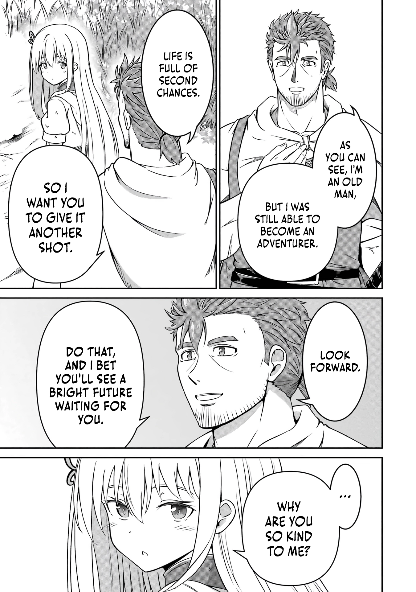 Ossan Boukensha no Okureta Eiyuu-tan - Kansha no Suburi o 1 nichi 1 man Kaishite itara, Kensei ga Deshi-iri Shigan ni Yatte Kita Chapter 2 - page 71