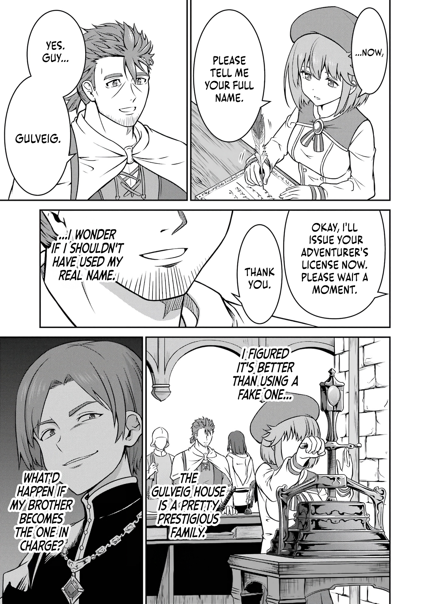 Ossan Boukensha no Okureta Eiyuu-tan - Kansha no Suburi o 1 nichi 1 man Kaishite itara, Kensei ga Deshi-iri Shigan ni Yatte Kita Chapter 2 - page 9