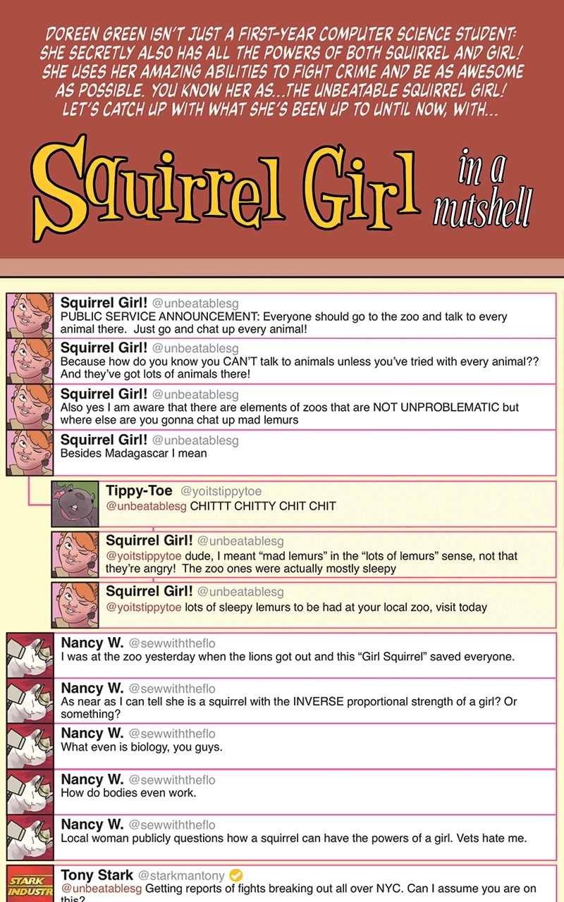 The Unbeatable Squirrel Girl Chapter 13 - page 1