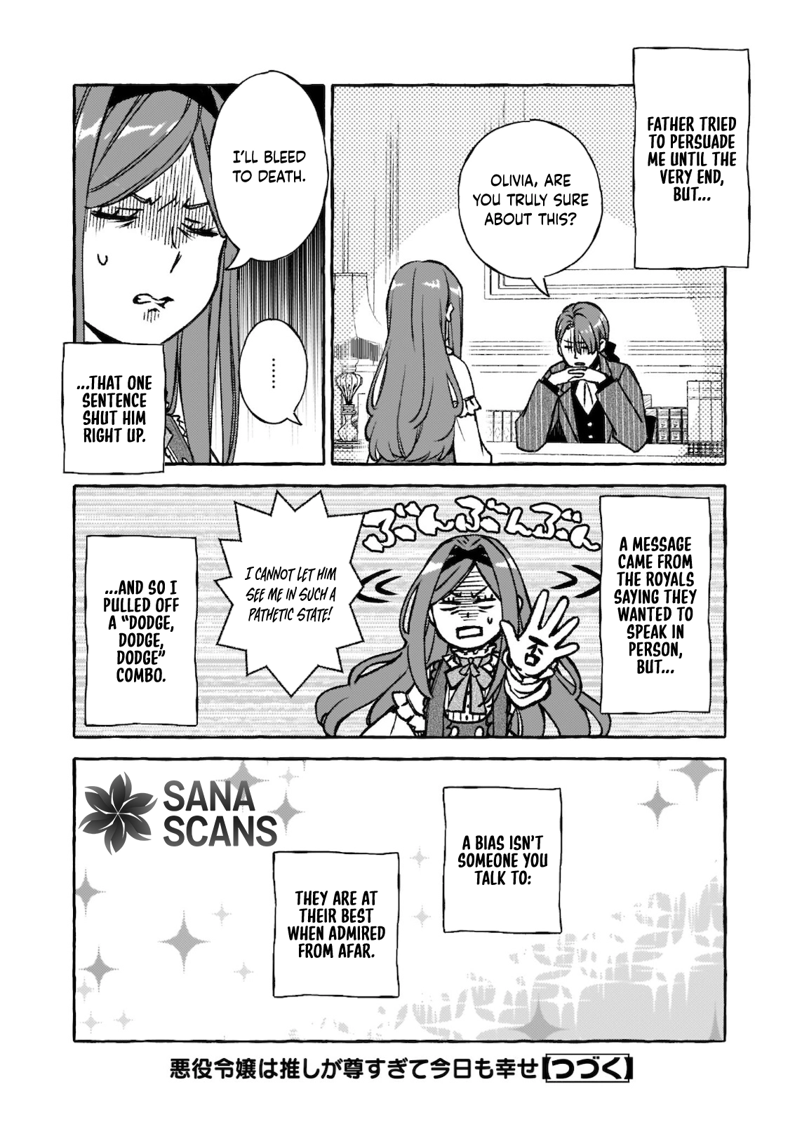 The Villainess Is Blissful Today Too, Thanks to Her Beloved. Chapter 6 - page 34