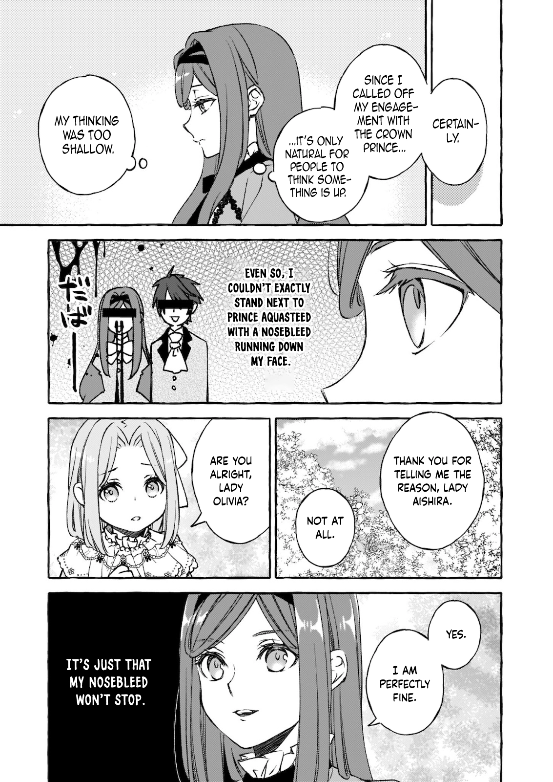 The Villainess Is Blissful Today Too, Thanks to Her Beloved. Chapter 7 - page 9