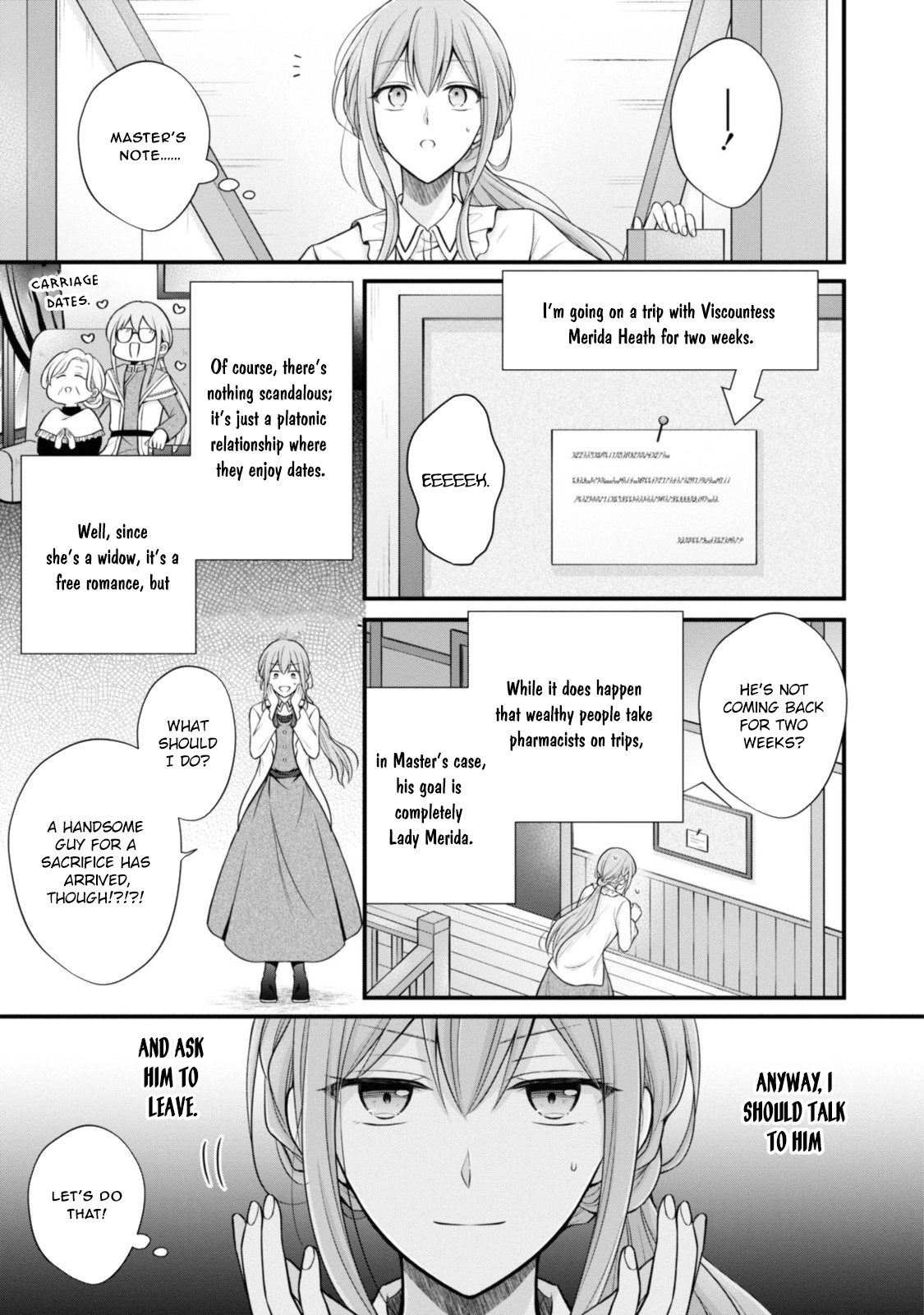 The Black Knight, My First Love, Suddenly Became My Fiancé. Chapter 3 - page 21