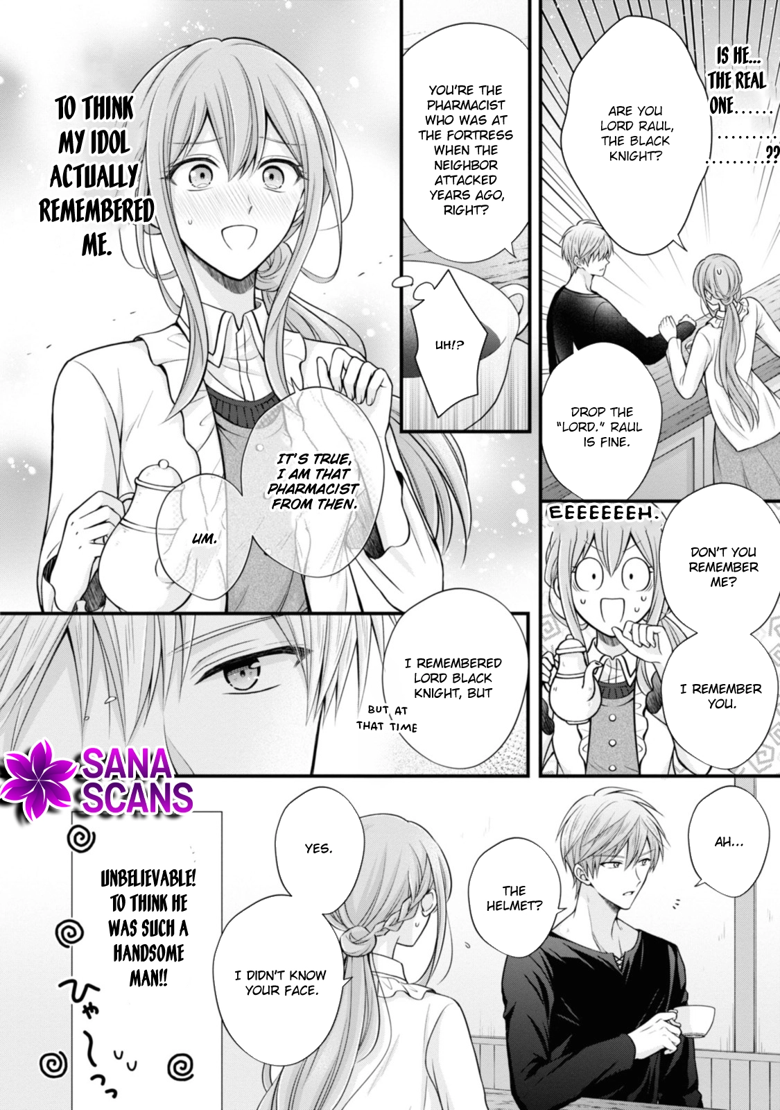 The Black Knight, My First Love, Suddenly Became My Fiancé. Chapter 3 - page 24