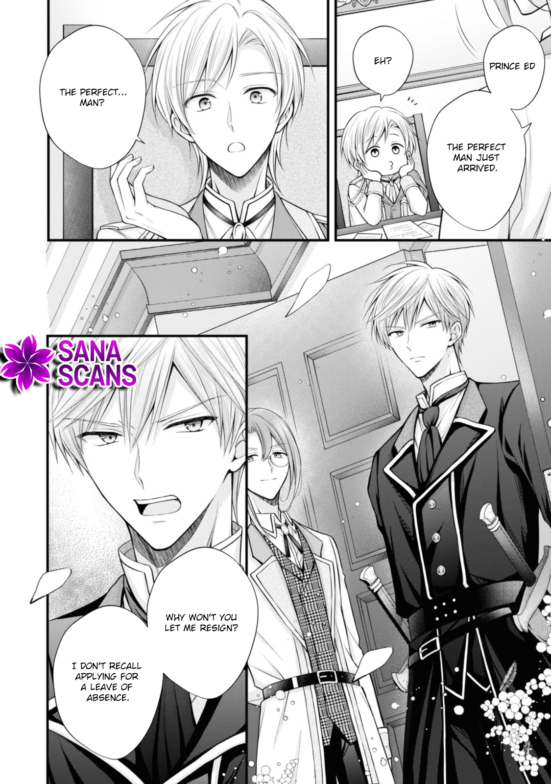 The Black Knight, My First Love, Suddenly Became My Fiancé. Chapter 3 - page 4