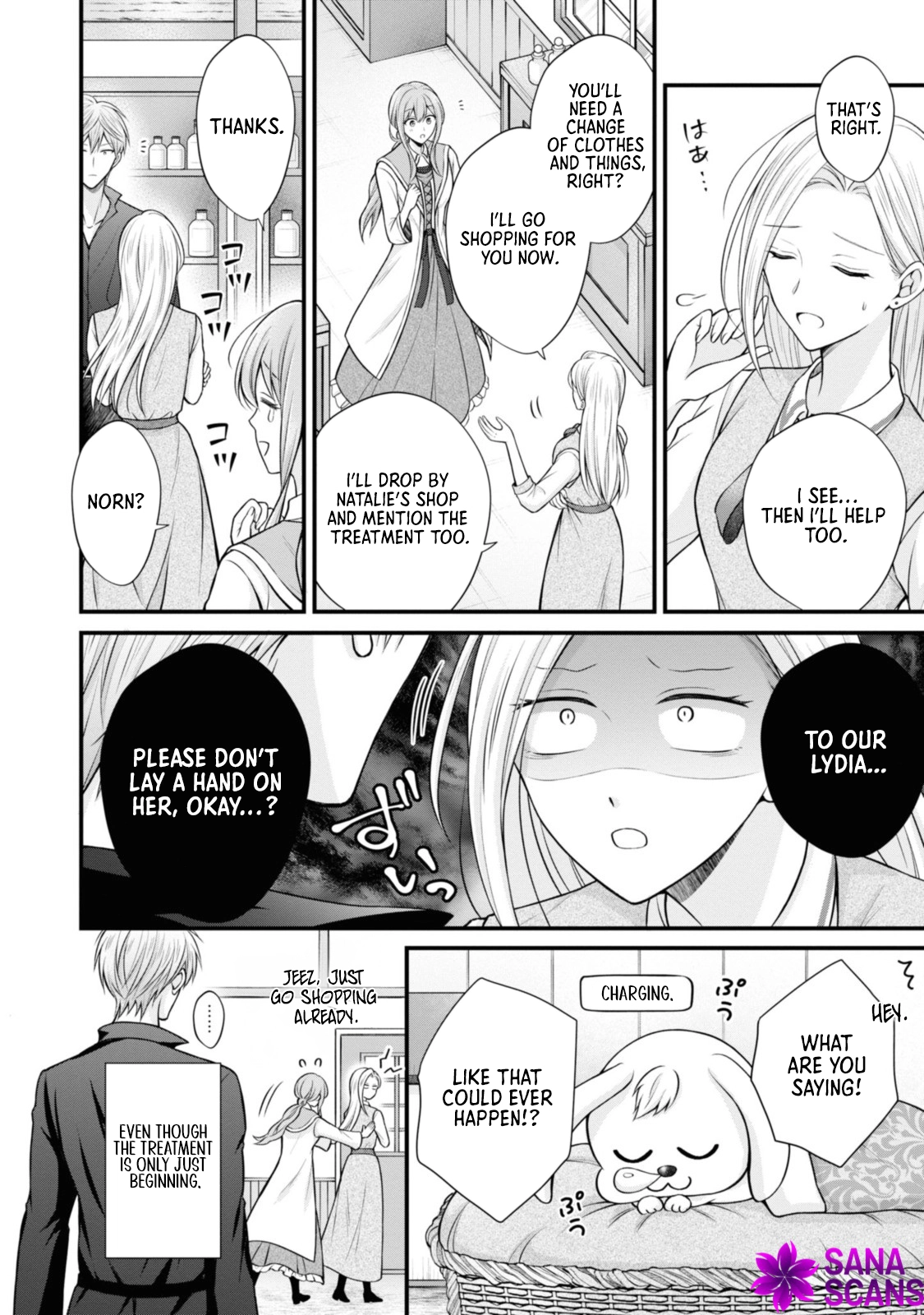The Black Knight, My First Love, Suddenly Became My Fiancé. Chapter 4 - page 16