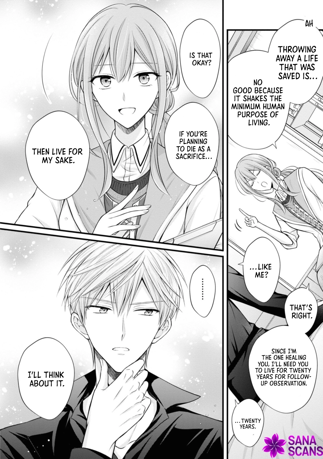 The Black Knight, My First Love, Suddenly Became My Fiancé. Chapter 4 - page 20