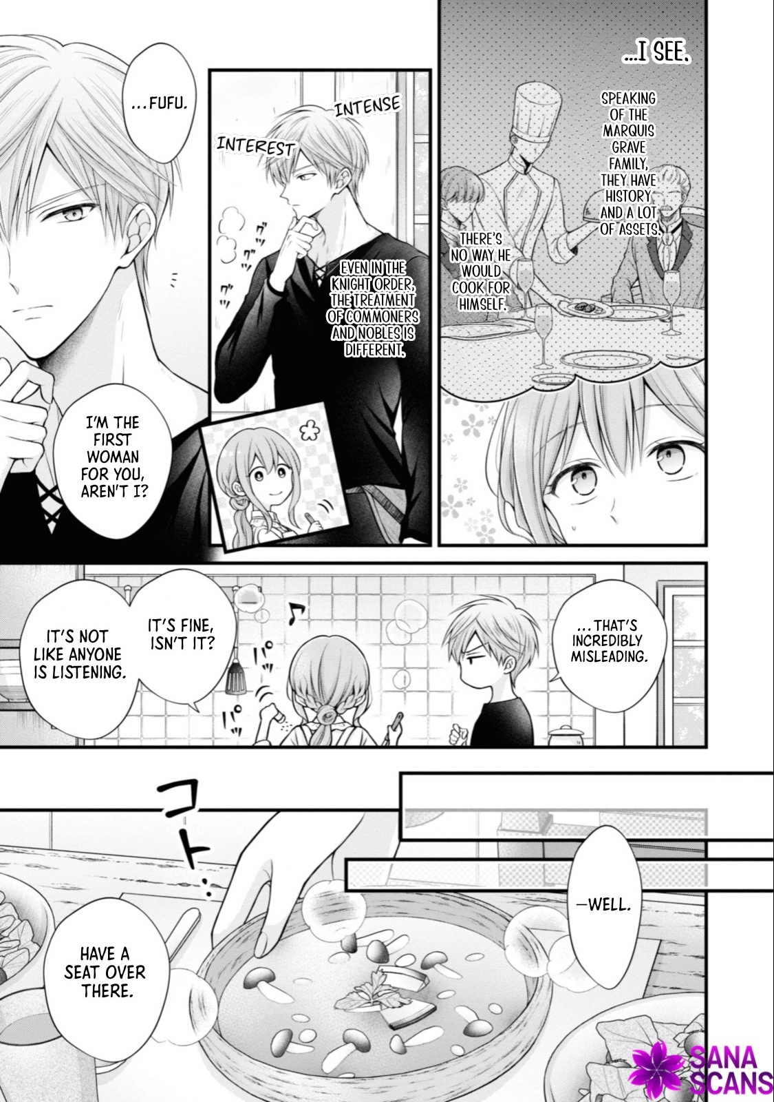 The Black Knight, My First Love, Suddenly Became My Fiancé. Chapter 4 - page 3