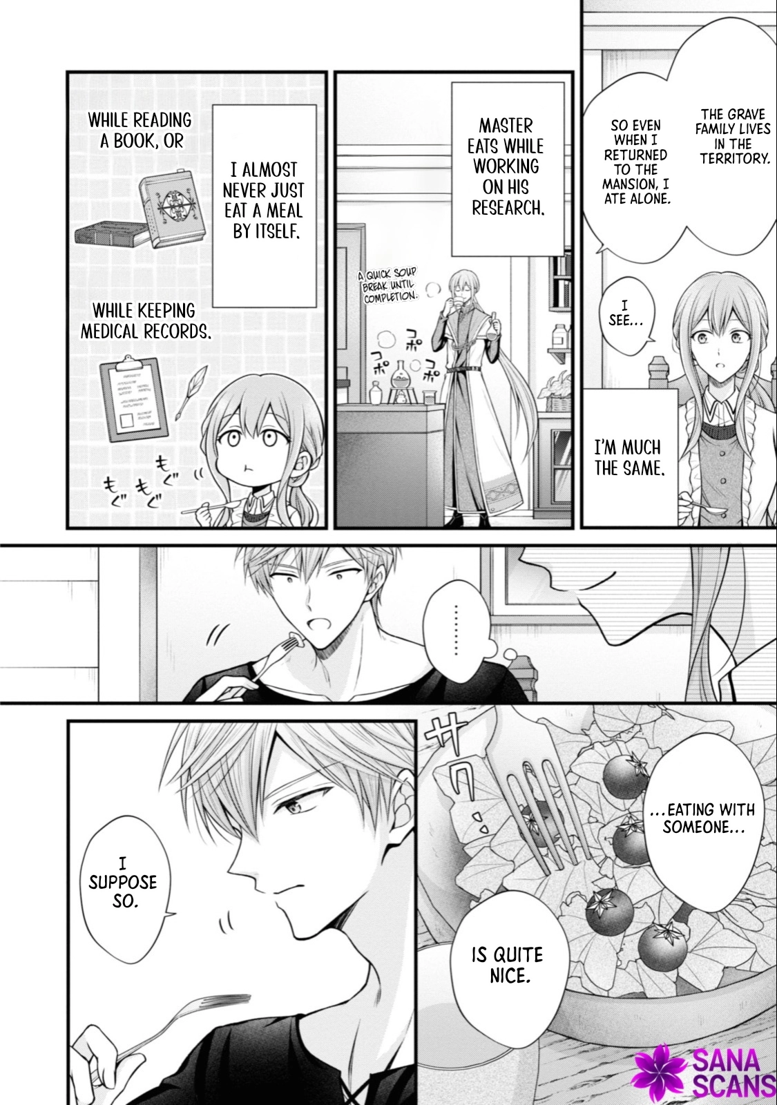 The Black Knight, My First Love, Suddenly Became My Fiancé. Chapter 4 - page 6
