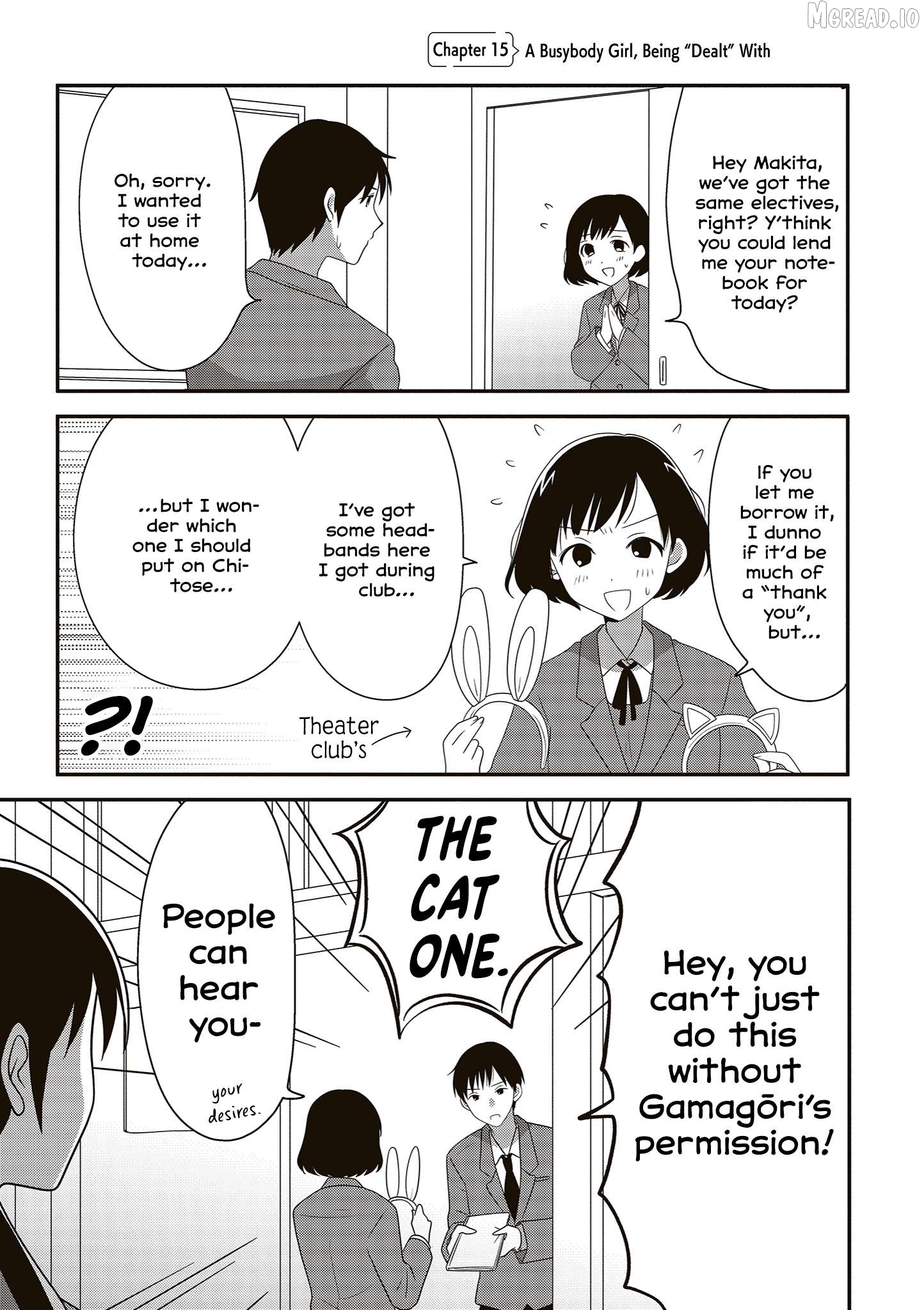 Osekkai Joshi, Koi o Suru Chapter 15 - page 1