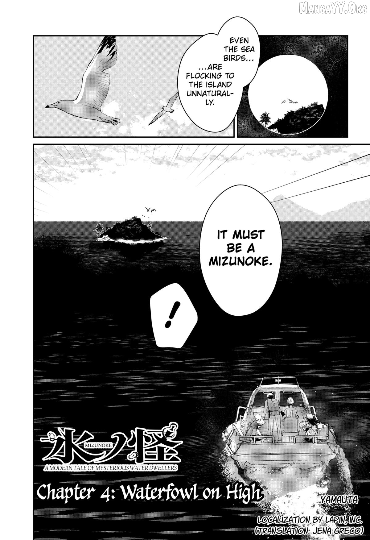 Mizunoke: A Modern Tale of Mysterious Water Dwellers Chapter 4 - page 3