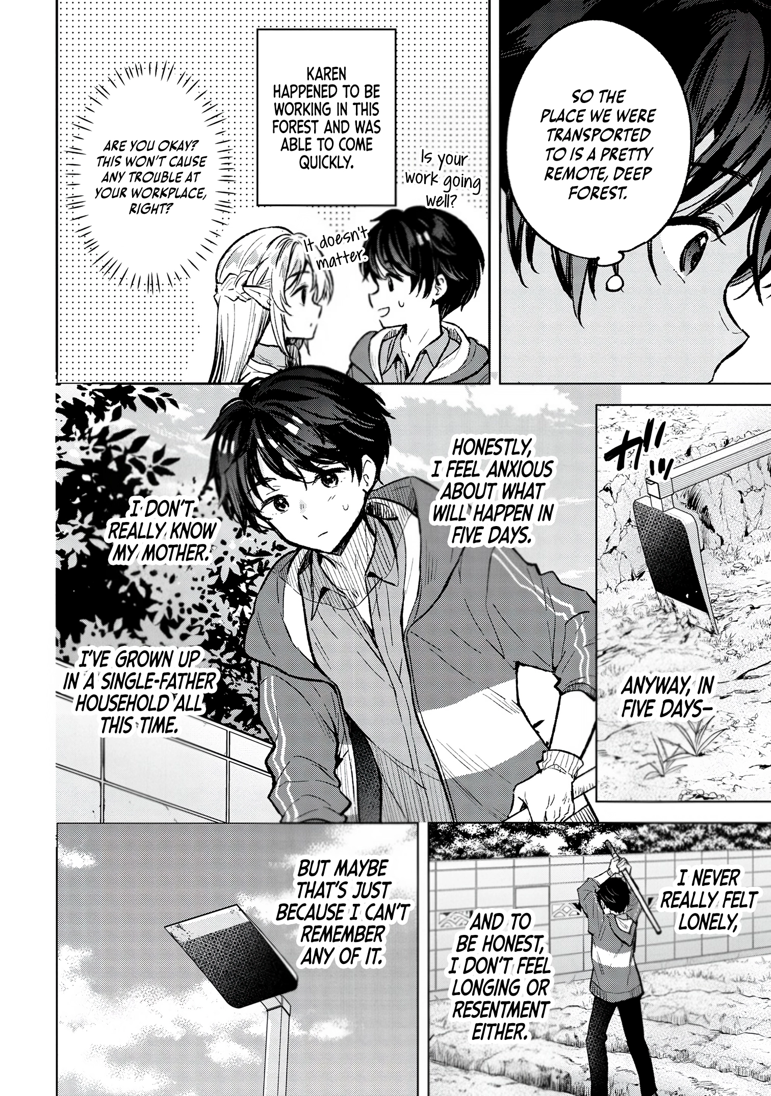 Haha wo Tazunete, Isekai ni. Chapter 5 - page 13