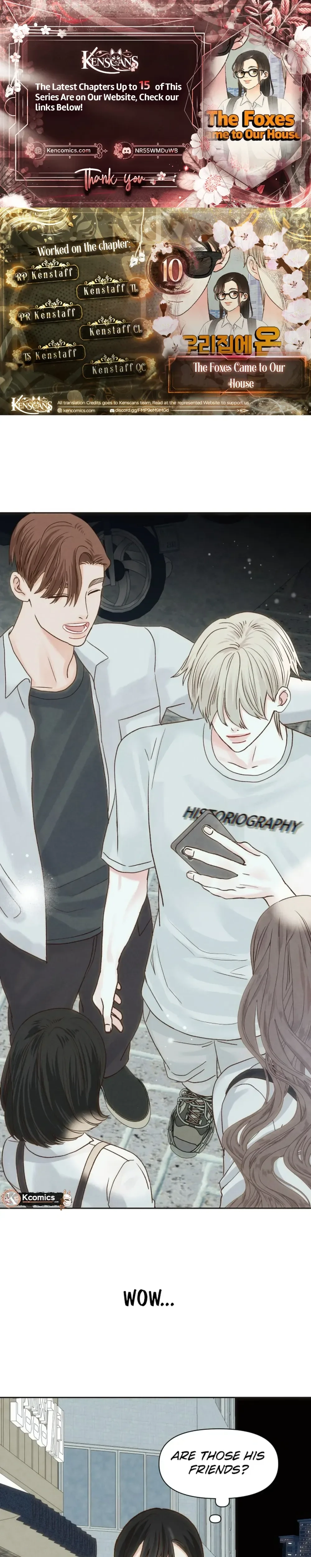 The Foxes Came to Our House Chapter 10 - page 1