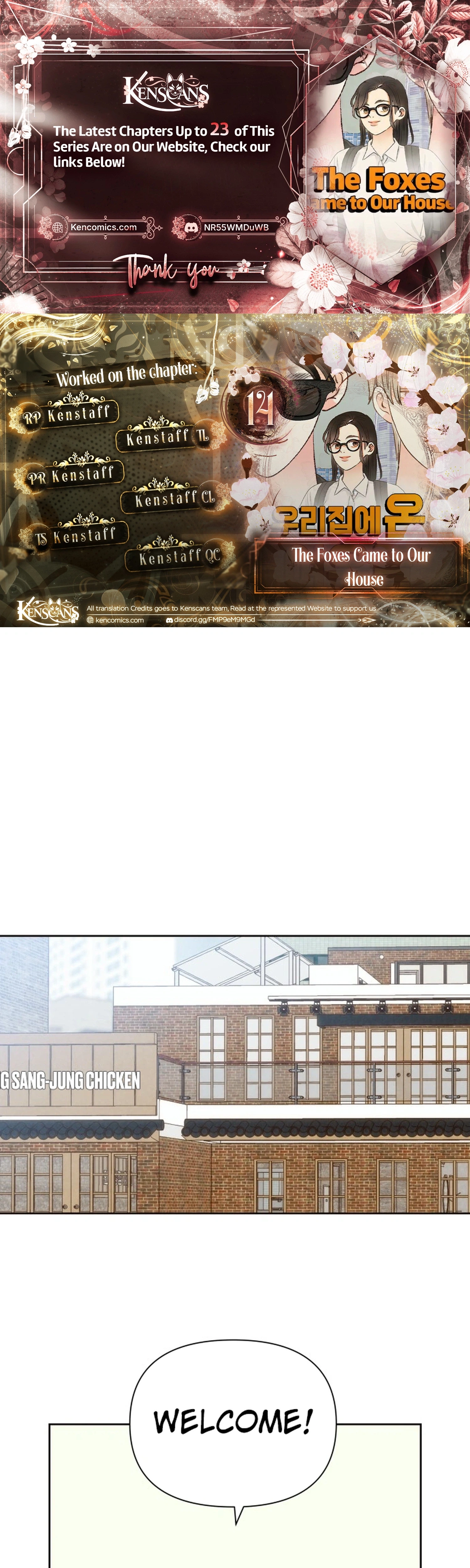 The Foxes Came to Our House Chapter 14 - page 1