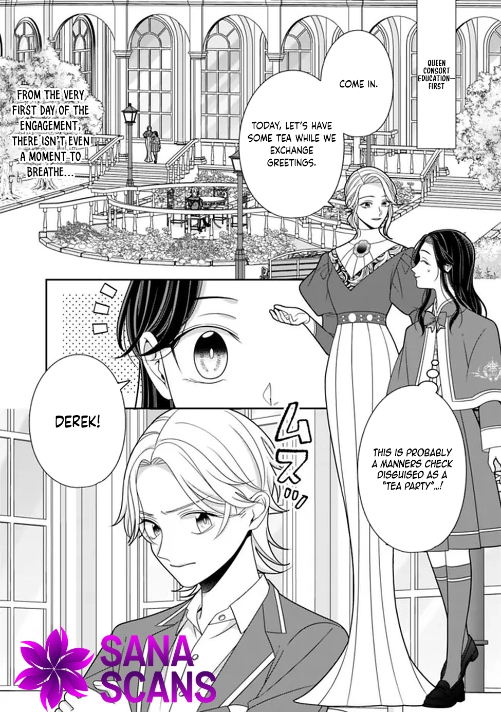 The Great Saintess of the Clock Tower Rejoices at the Broken Engagement Chapter 2 - page 1