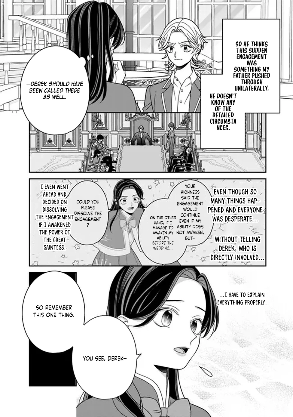 The Great Saintess of the Clock Tower Rejoices at the Broken Engagement Chapter 2 - page 12