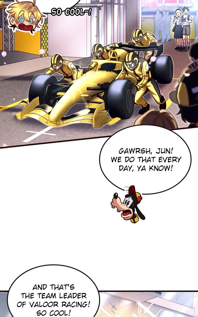 Mickey x F1 Racing to the Top! Chapter 4 - page 27