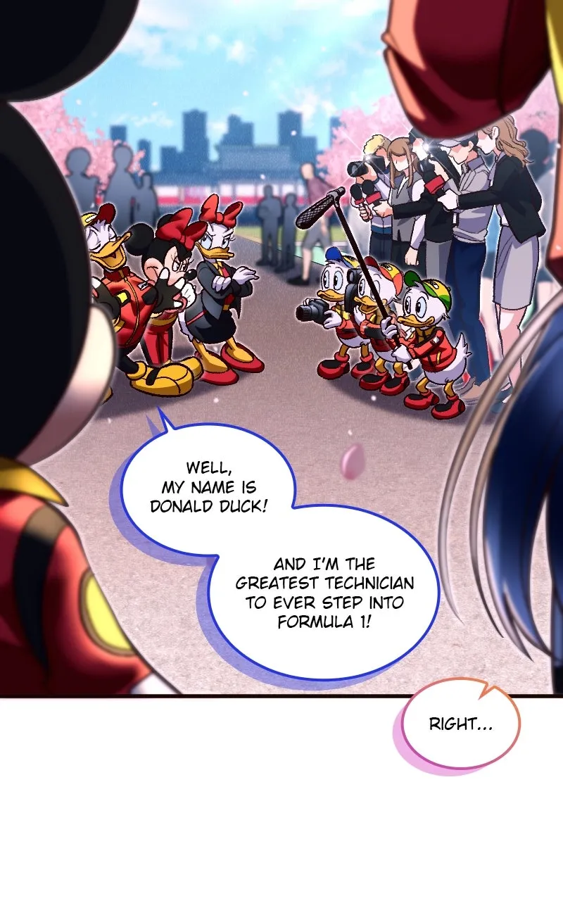 Mickey x F1 Racing to the Top! Chapter 4 - page 37