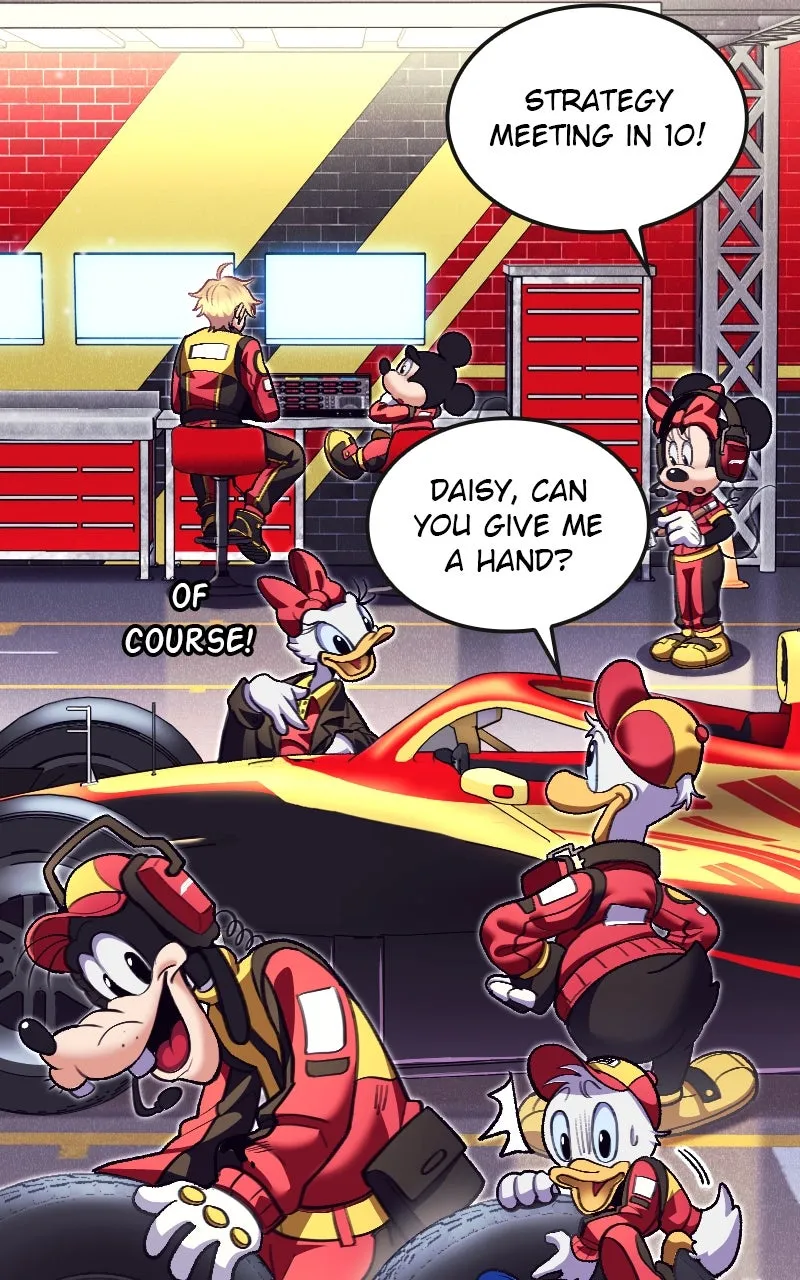 Mickey x F1 Racing to the Top! Chapter 4 - page 76