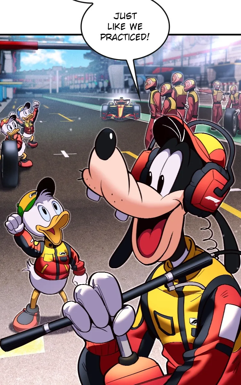 Mickey x F1 Racing to the Top! Chapter 5 - page 28