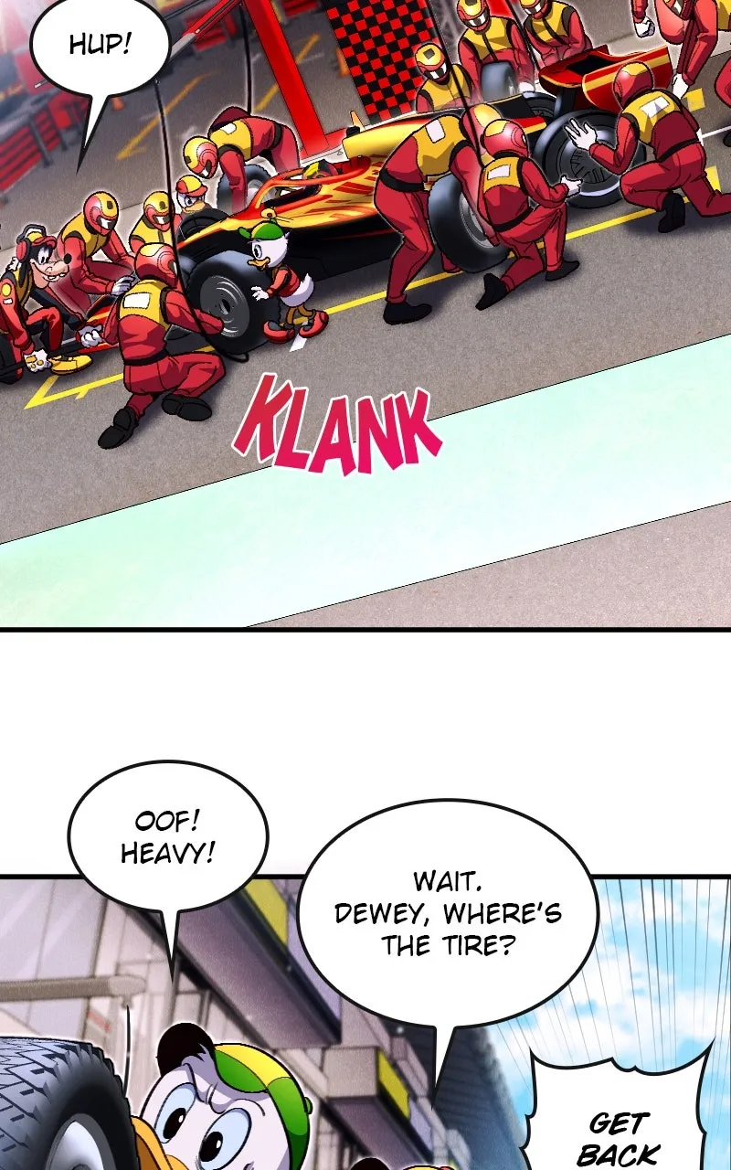 Mickey x F1 Racing to the Top! Chapter 5 - page 31