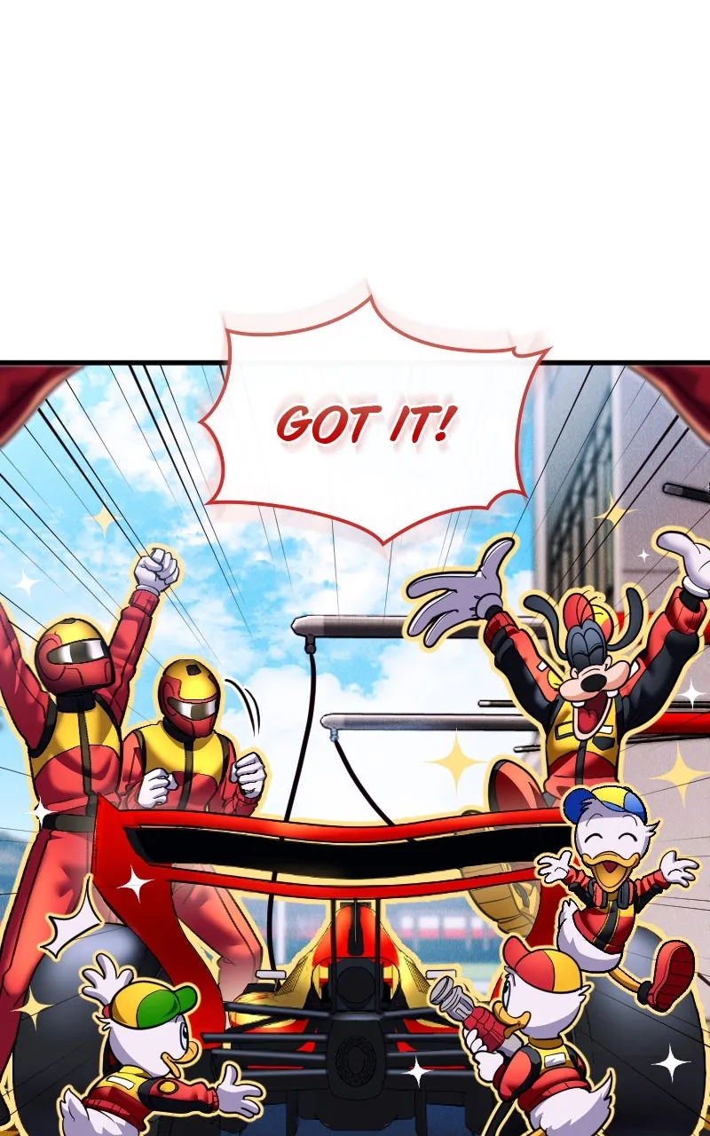 Mickey x F1 Racing to the Top! Chapter 5 - page 36