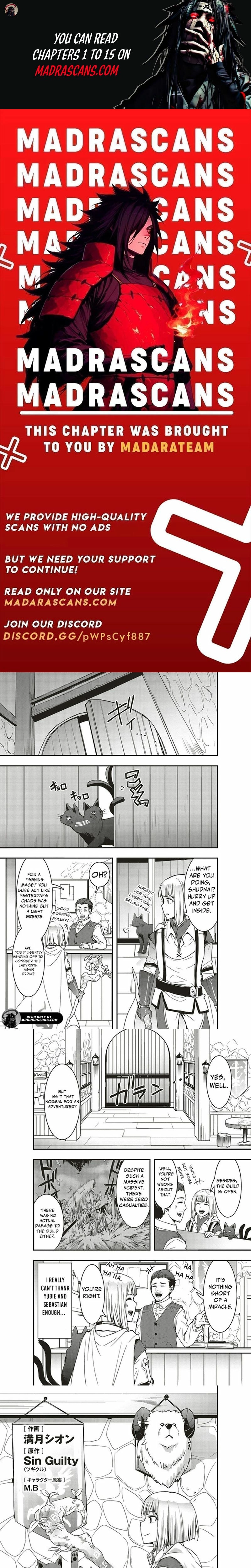 Sono Bouken-sha, Toriatsukai chuui. ~Shoutai wa Muteki no Geboku-tachi wo Suberu Isekai Saikyou no Madou-ou~ Chapter 9 - page 1