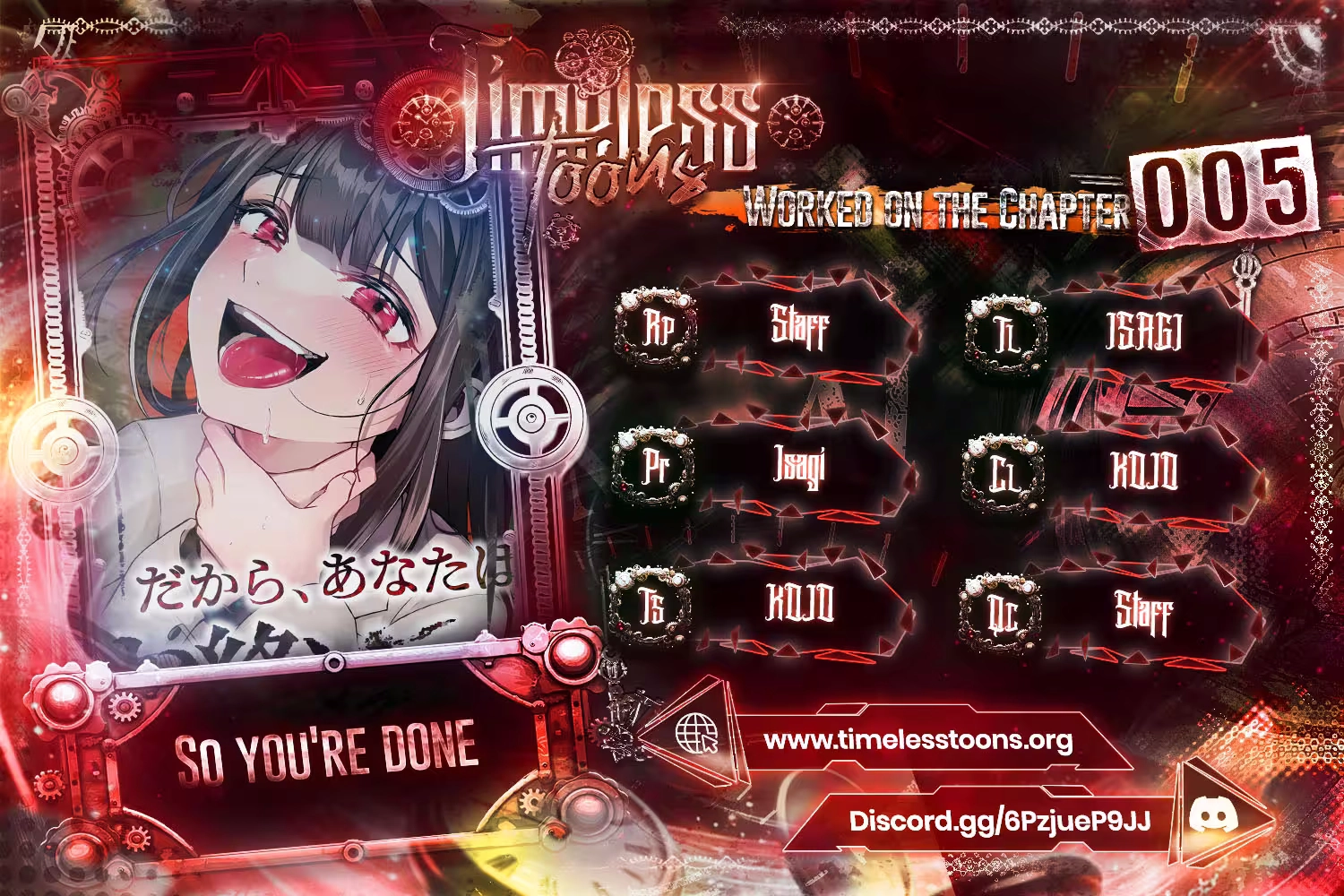 So you're done Chapter 5 - page 1