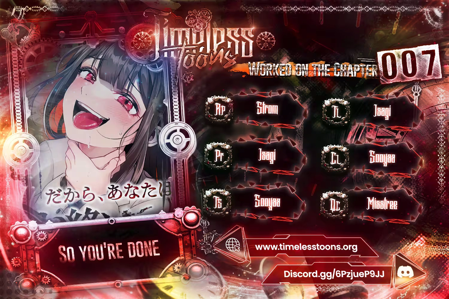 So you're done Chapter 7 - page 1