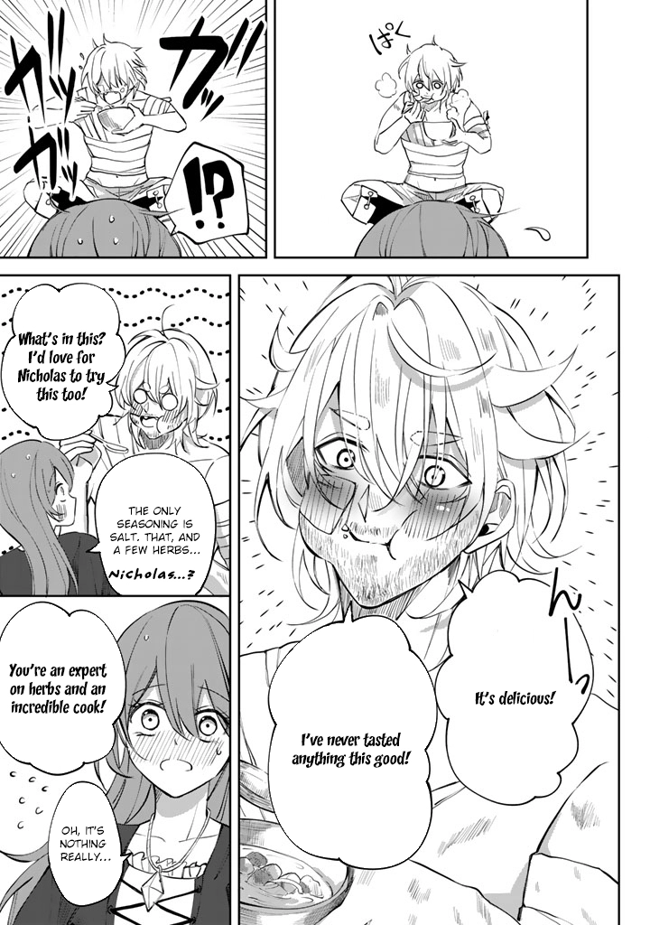 My master is a big, dog-like knight. Chapter 2 - page 19