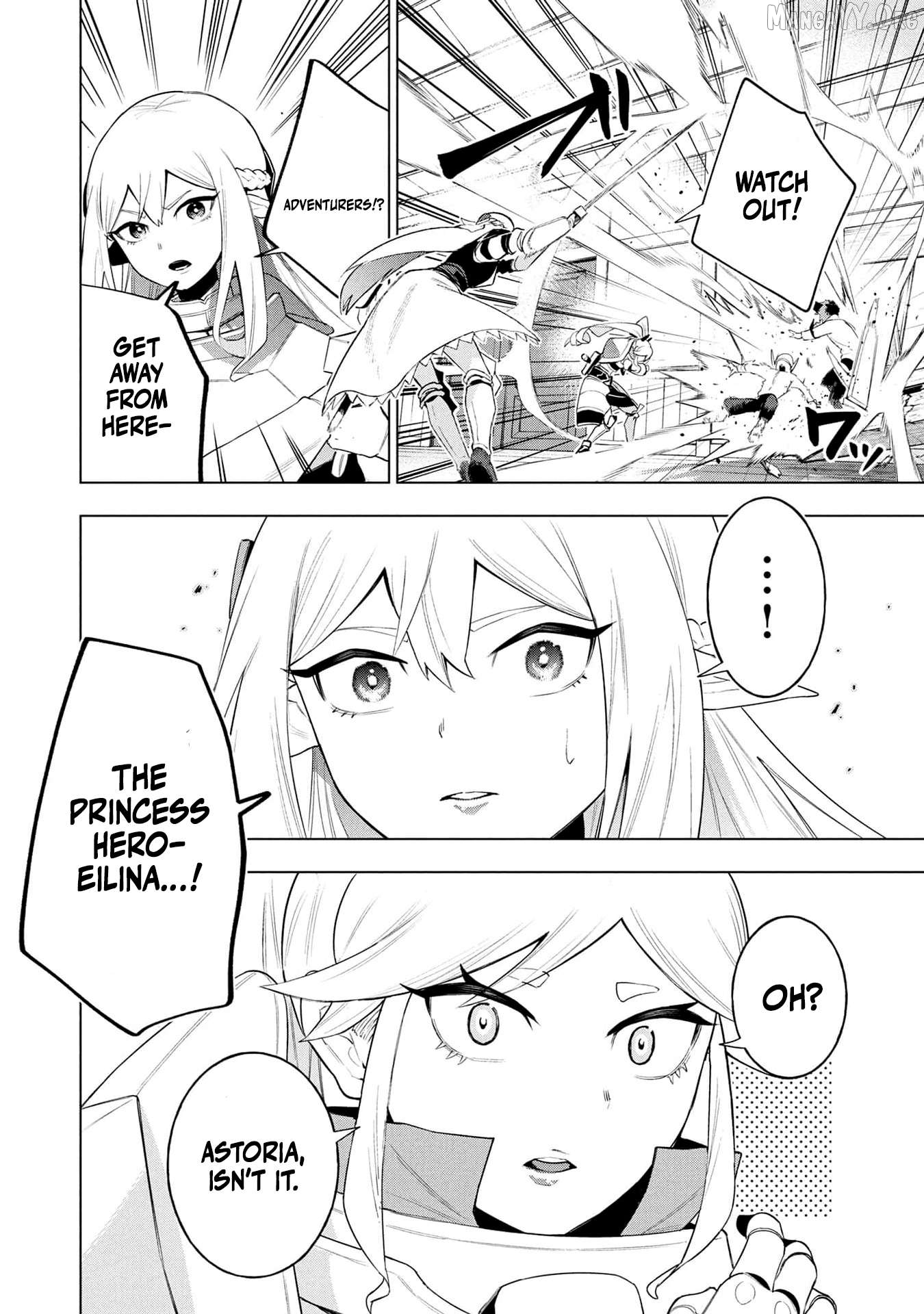 Kyuutei Kagishi, (Time Stop - Lock) to (Bunshibunkai - Release) no Noryoku wo Kakushiteitara Tsuihousareru Chapter 21 - page 4