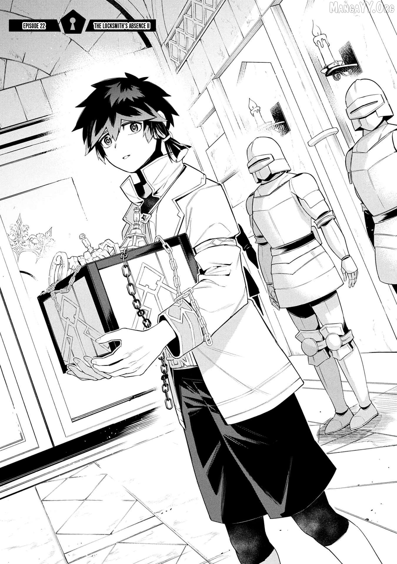 Kyuutei Kagishi, (Time Stop - Lock) to (Bunshibunkai - Release) no Noryoku wo Kakushiteitara Tsuihousareru Chapter 22 - page 1
