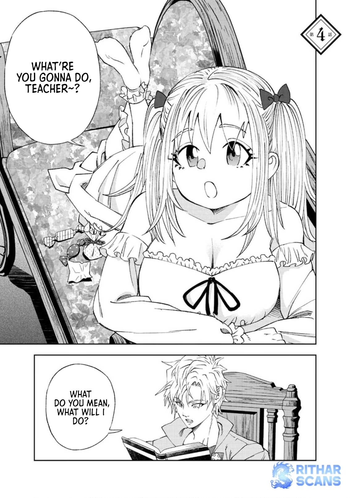 Zense Maou, Imayo Yuusha no Shinan Yaku ~Umarekawatta Tensei Maou wa Suitai Shita Sekai de Aratana Yuusha o Kyouiku suru~ Chapter 4 - page 1