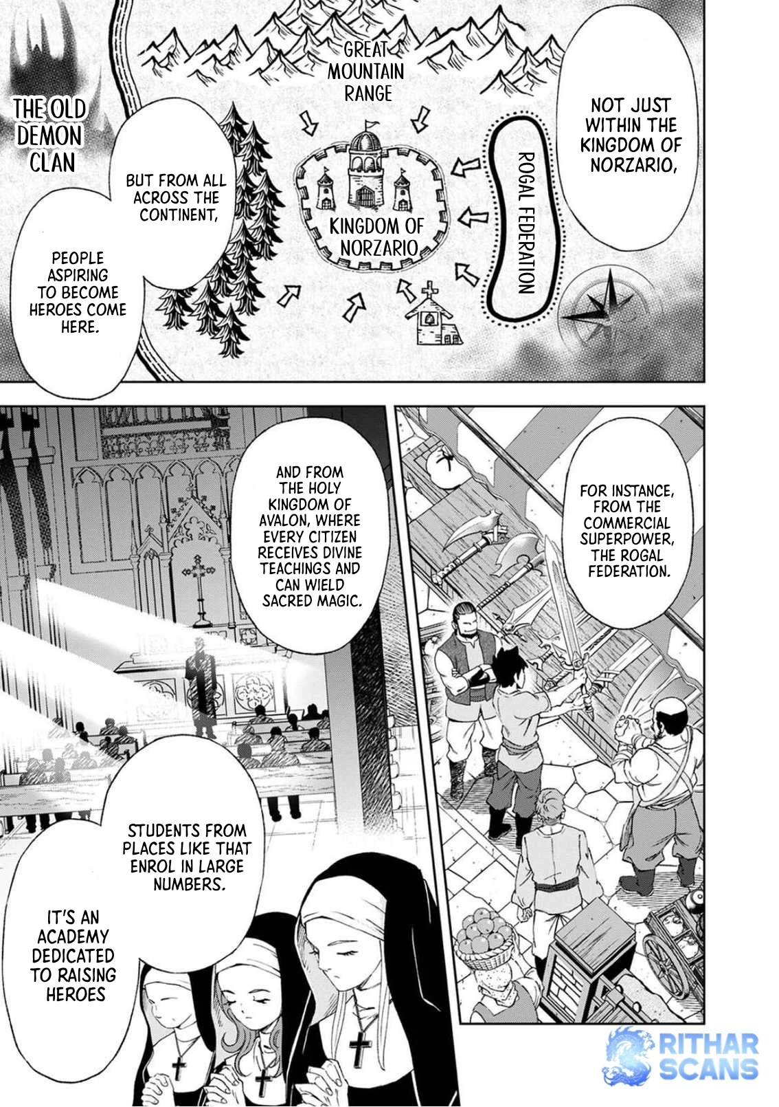 Zense Maou, Imayo Yuusha no Shinan Yaku ~Umarekawatta Tensei Maou wa Suitai Shita Sekai de Aratana Yuusha o Kyouiku suru~ Chapter 4 - page 14