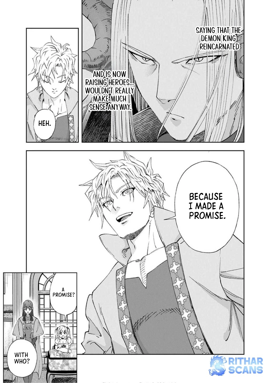 Zense Maou, Imayo Yuusha no Shinan Yaku ~Umarekawatta Tensei Maou wa Suitai Shita Sekai de Aratana Yuusha o Kyouiku suru~ Chapter 4 - page 7