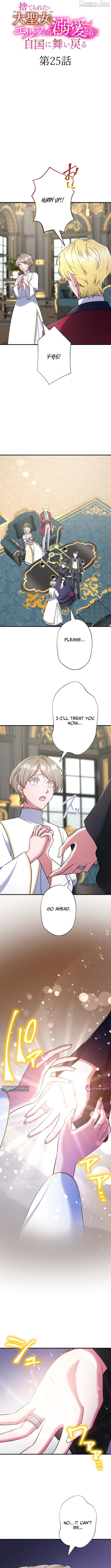 The Abandoned Great Saint Is Doted On by an Elf and Returns to Her Homeland Chapter 25 - page 2
